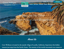 Tablet Screenshot of covewellness.com